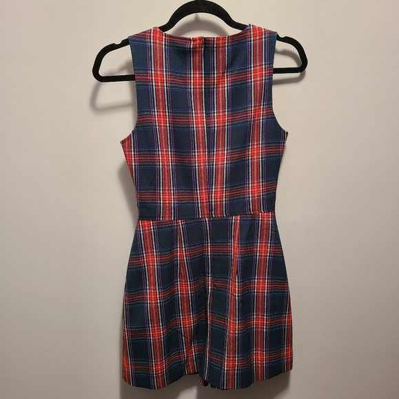 Plaid Skort Dress - Picture 2 of 3